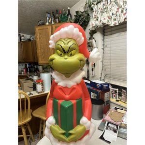 The Grinch Who Stole Christmas 36 Inch Lighted Blow Mold Gemmy grinch